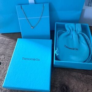 Tiffany & Co. Elsa Peretti® Diamonds by the Yard® Necklace in Rose Gold